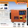 MDG-7500 ES | SILENT DIESEL GENERATOR | MATSUMOTO