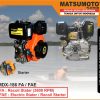 MDX-186 FA / FAE | DIESEL ENGINE | MESIN PENGGERAK DIESEL | MATSUMOTO
