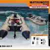 MIB-500 R | RIGID INFLATABLE BOAT / LANTAI ALUMUNIUM | PERAHU KARET | MATSUMOTO