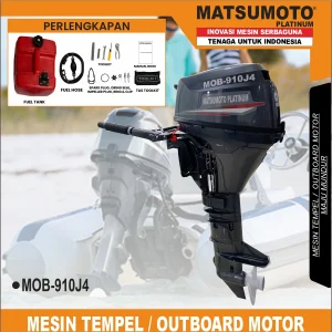 MOB-910J4 | OUTBOARD JET SERIES | MESIN TEMPEL / OUTBOARD MOTOR MAJU MUNDUR | MATSUMOTO