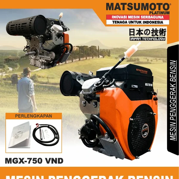 MGX-750 VND | GASOLINE ENGINE | MESIN PENGGERAK BENSIN | MATSUMOTO