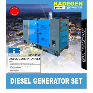 KADEGEN KD-150 W / DIESEL GENERATOR SET