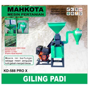 MAHKOTA KD-588 PRO X / GILING PADI