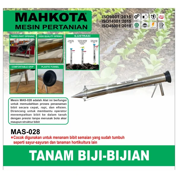 MAHKOTA MAS-028 / TANAM BIJI-BIJIAN