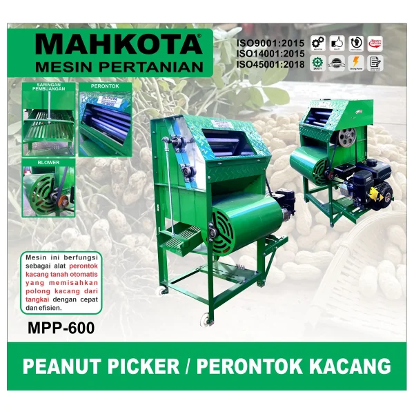 MAHKOTA MPP-600 / PEANUT PICKER / PERONTOK KACANG