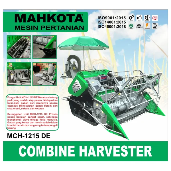 MAHKOTA MCH-1215 DE / COMBINE HARVESTER