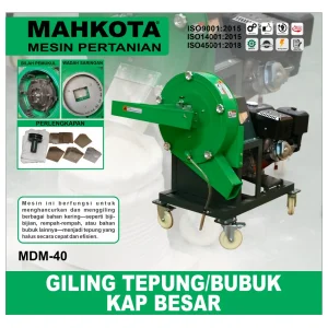 MAHKOTA MDM-40 / GILING TEPUNG/BUBUK KAP BESAR