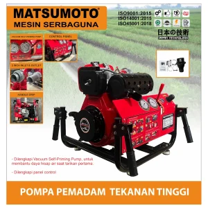 MATSUMOTO MDP - 80 HCIX / POMPA PEMADAM TEKANAN TINGGI