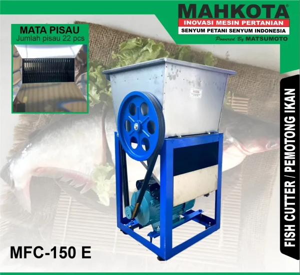 MFC-150 E | FISH CUTTER | MESIN PEMOTONG IKAN | MAHKOTA