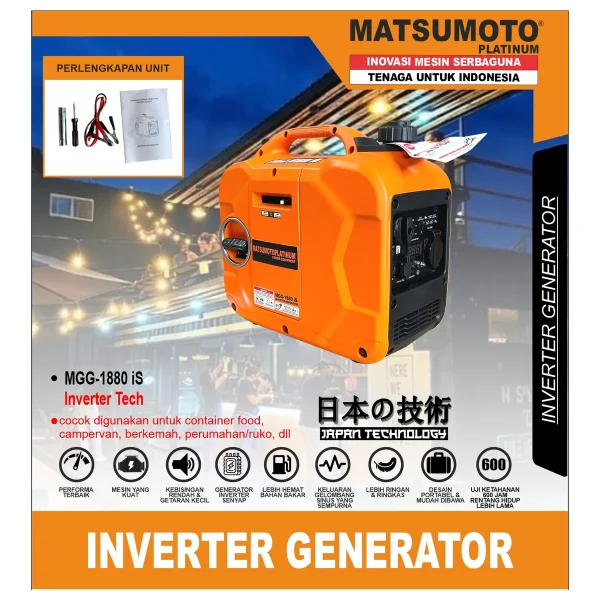 MATSUMOTO MGG-1880 IS / INVERTER GENERATOR