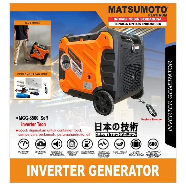 MATSUMOTO MGG-8500 ISER / INVERTER GENERATOR