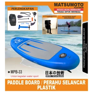 MATSUMOTO MPB-33 / PADDLE BOARD / PERAHU SELANCAR PLASTIK
