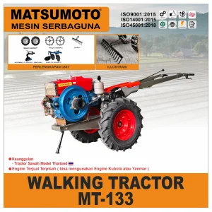 MATSUMOTO MT-133 / WALKING TRACTOR