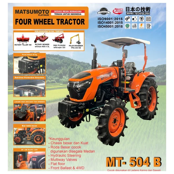 MATSUMOTO MT 504 B / FOUR WHEEL TRACTOR
