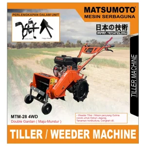 MATSUMOTO MTM 28 4WD / TILLER / WEEDER MACHINE