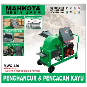 MAHKOTA MWC-420 / PENGHANCUR & PENCACAH KAYU