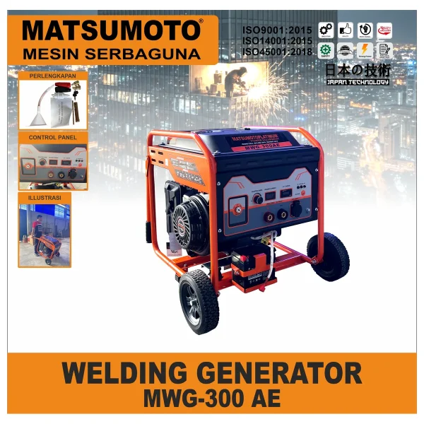 MATSUMOTO MWG-300 AE / WELDING GENERATOR