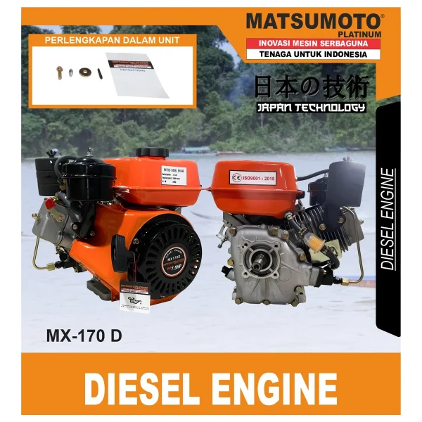 MATSUMOTO MX-170 D / DIESEL ENGINE
