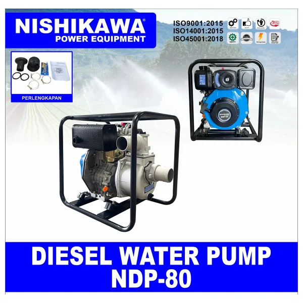 NISHIKAWA NDP-80 / DIESEL WATER PUMP
