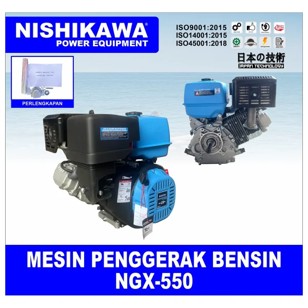 NISHIKAWA NGX-550 / MESIN PENGGERAK BENSIN