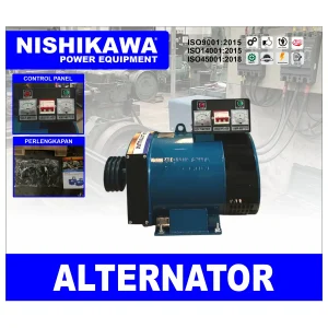 NISHIKAWA STC-20 KW / ALTERNATOR