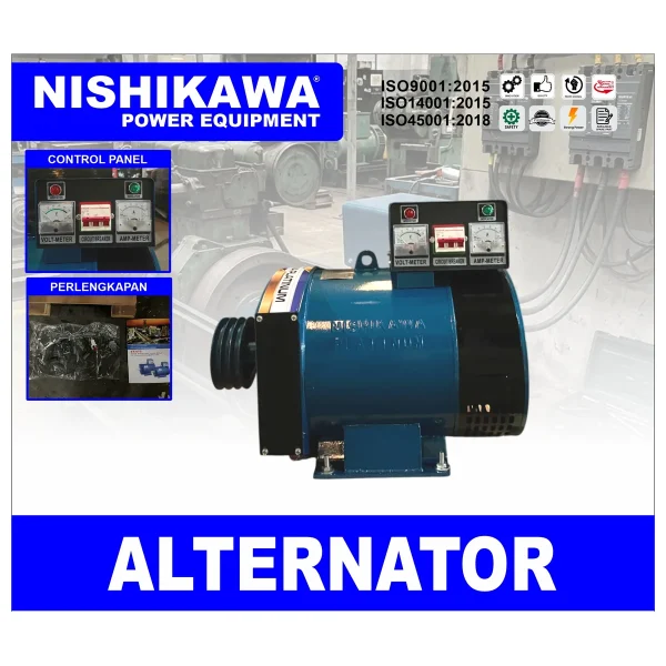 NISHIKAWA STC-15 KW / ALTERNATOR