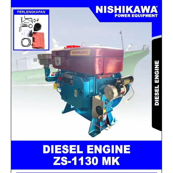 NISHIKAWA ZS-1130 MK-2P / MESIN DIESEL