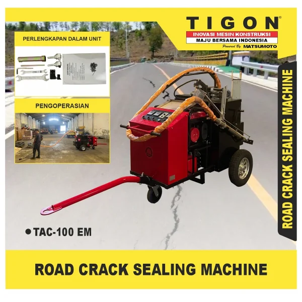 TIGON TAC 100 EM / ROAD CRACK SEALING MACHINE