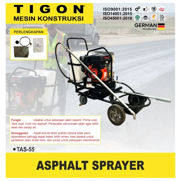TIGON TAS-55 / ASPHALT SPRAYER