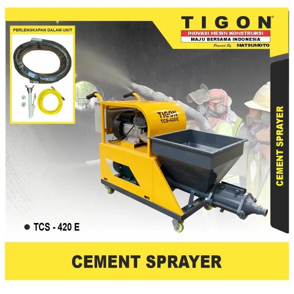TIGON TCS-420 E / CEMENT SPRAYER