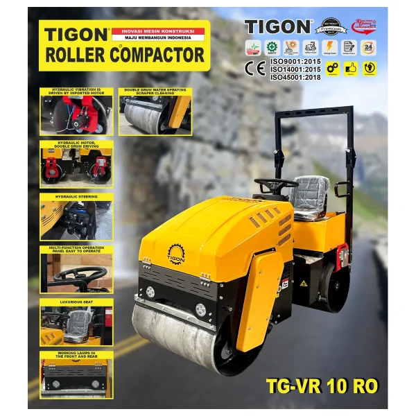 TIGON TG-VR 10 RO / ROLLER COMPACTOR