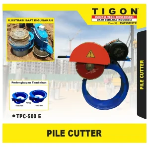 TIGON TPC-500 E / PILE CUTTER