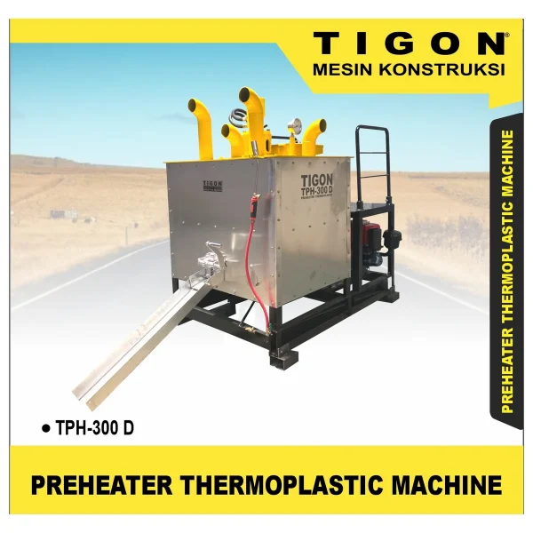 TIGON TPH-300 D / PREHEATER THERMOPLASTIC MACHINE