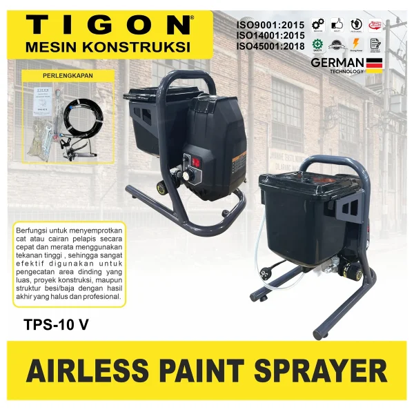 TIGON TPS-10 V / AIRLESS PAINT SPRAYER