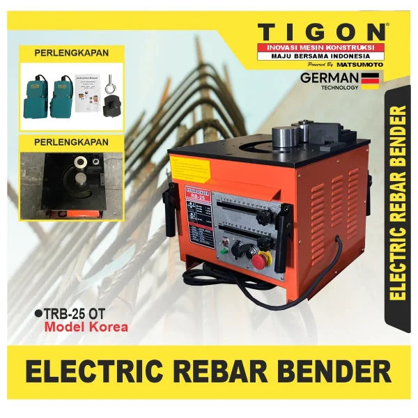 TIGON TRB-25 OT / ELECTRIC REBAR BENDER