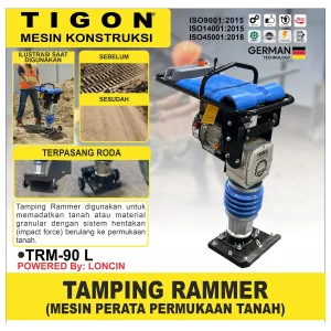 TIGON TRM 90 L / TAMPING RAMMER