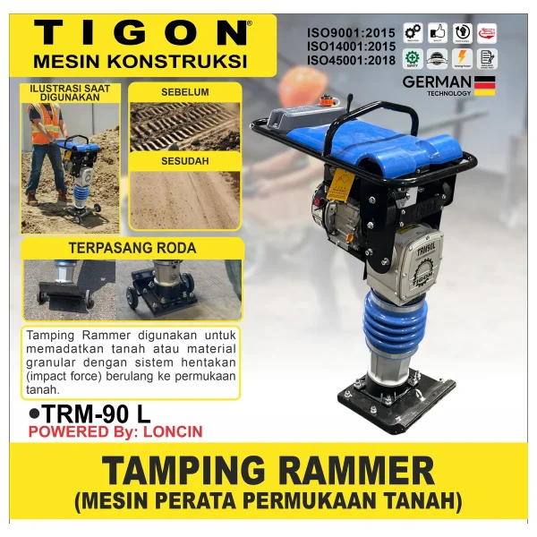 TIGON TRM 90 L / TAMPING RAMMER
