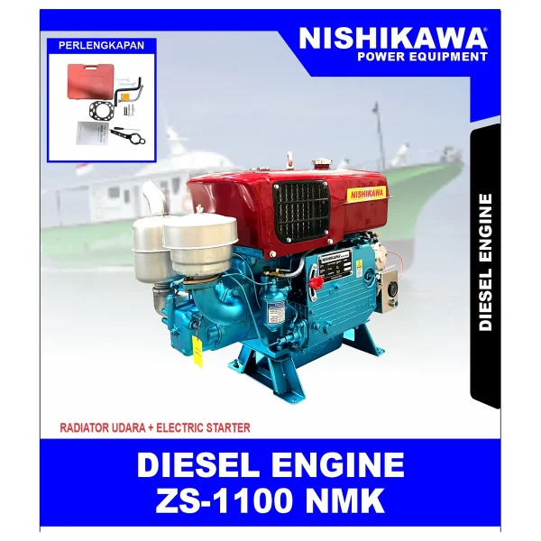 NISHIKAWA ZS 1100 NMK - 2P / DIESEL ENGINE