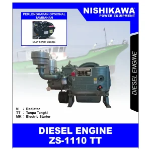 NISHIKAWA ZS 1110 TT - 2P / DIESEL ENGINE
