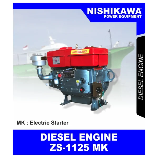 NISHIKAWA ZS 1125 MK / DIESEL ENGINE