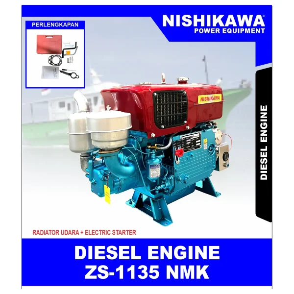 NISHIKAWA ZS 1135 NMK - 2P / DIESEL ENGINE